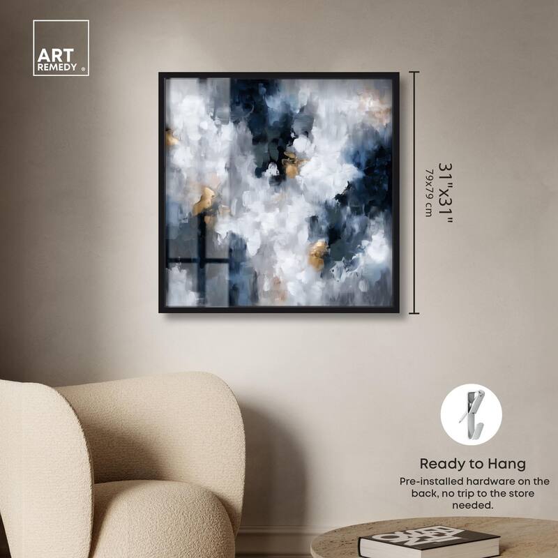Midnight and Ivory I Shadowbox by Art Remedy