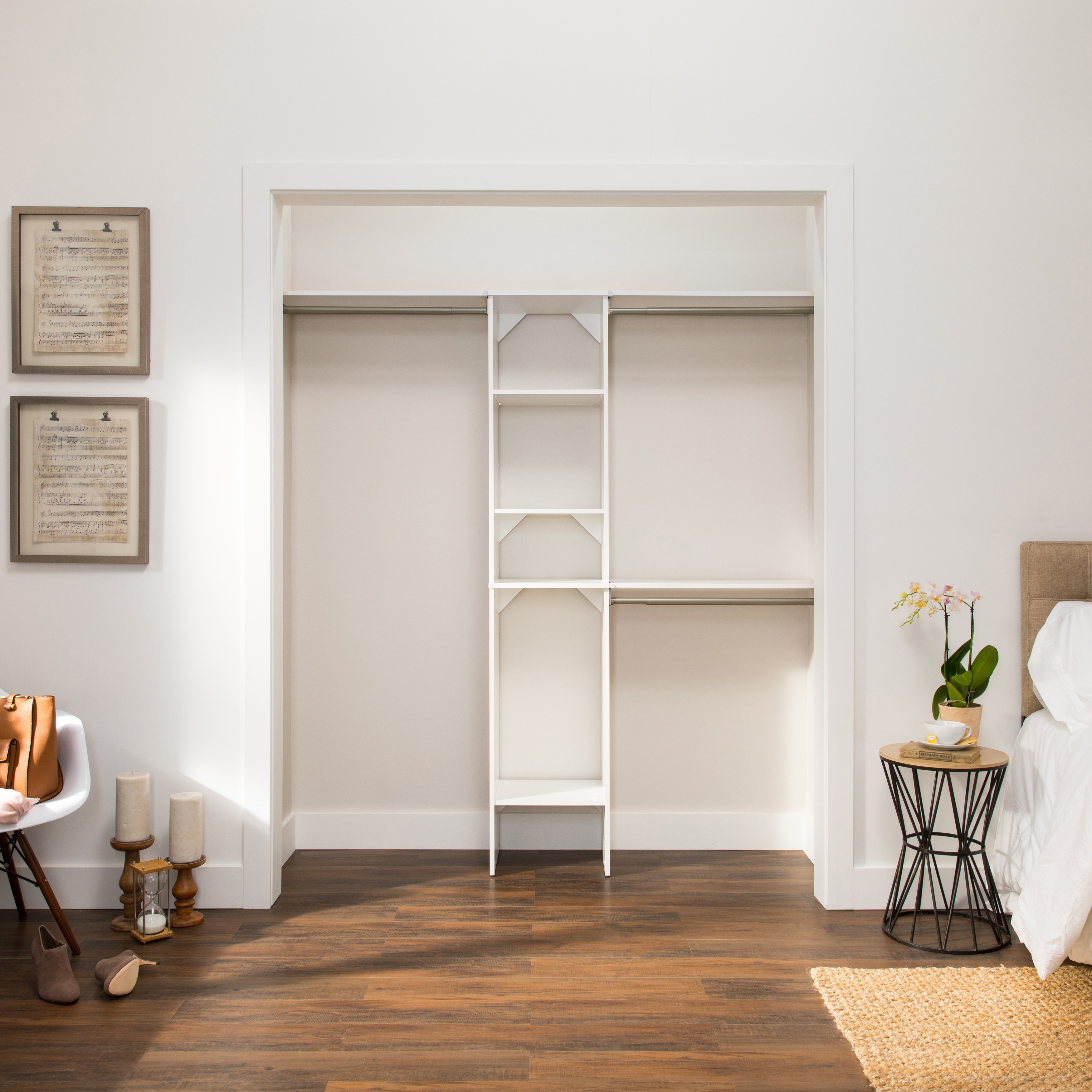 ClosetMaid SuiteSymphony 16-inch Wide Tower Starter Closet