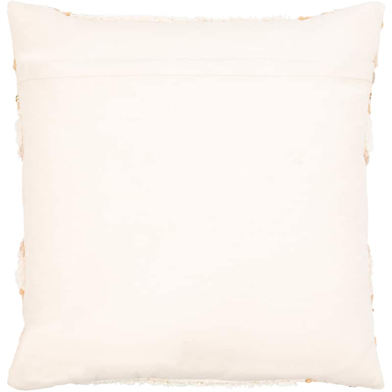 Skylah Detail Embroidered Woven Throw Pillow