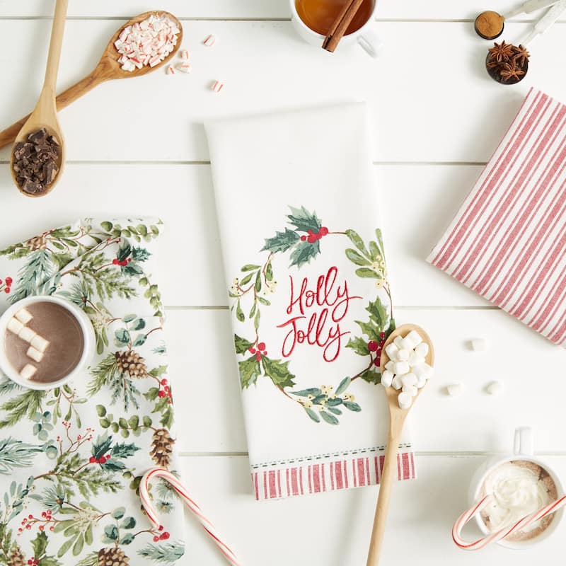 Assorted Christmas Dishtowels (Set Of 2)