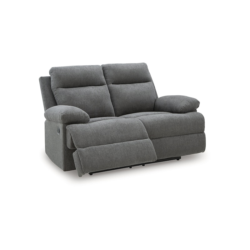 Signature Design by Ashley Tarrant Reclining Loveseat - 64"W x 40"D x 40"H