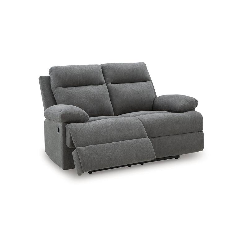 Signature Design by Ashley Yarrow Lane Reclining Loveseat - 64"W x 40"D x 40"H