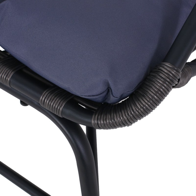 Modern Egg Chair – Contemporary Cocoon-Style Seating with Curved Design - 30.50 in. D x 26.75 in. W x 53.00 in. H