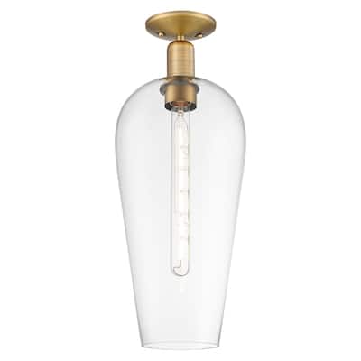 Innovations Lighting 716-1C-G456-8CL Chelsea 8" Wide Semi-Flush