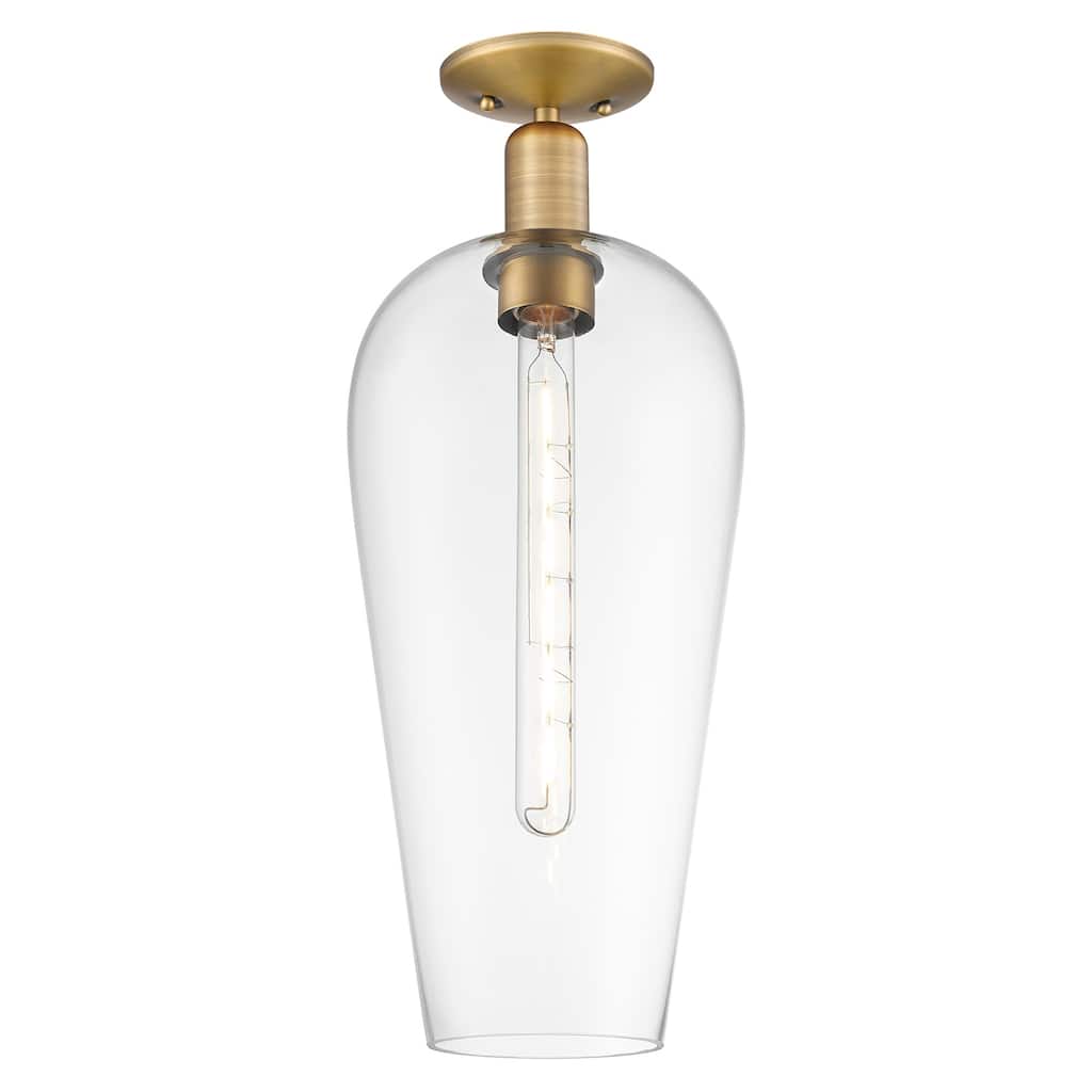 Innovations Lighting 716-1C-G456-8CL Chelsea 8" Wide Semi-Flush