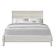 preview thumbnail 1 of 14, CraftPorch Chic and Vintage Wooden Bed Light Grey - Full