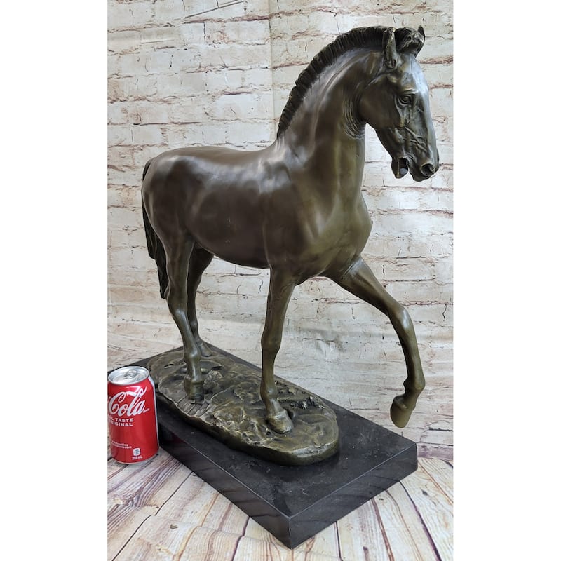 Extra Large Show Case Arabian Horse By Mene Bronze Stallion Sculpture Statue Ar