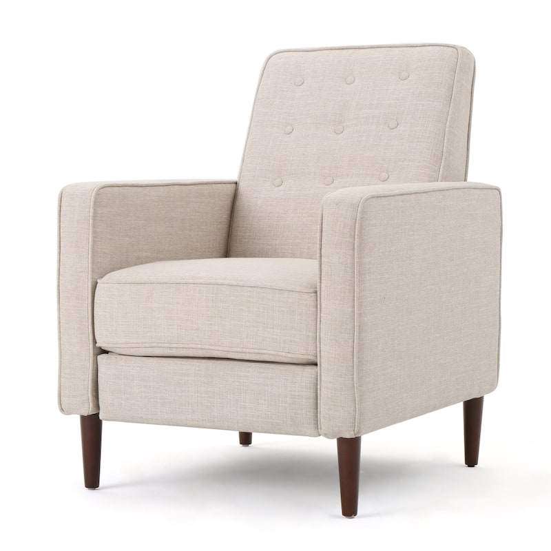 Home Theater Single Fabric Recliner, Living Room Chair Adjustable Sofa Chair with Thick Cushion Tufted Upholstered Accent Chair