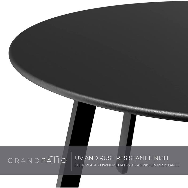 18" or 28" Round Outdoor Side Table End Table Coffee Table