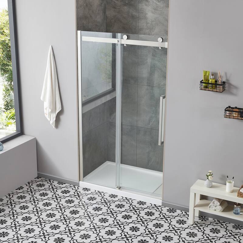 OVE Decors Bel Soft-Close Frameless Sliding Soft Close Shower Door