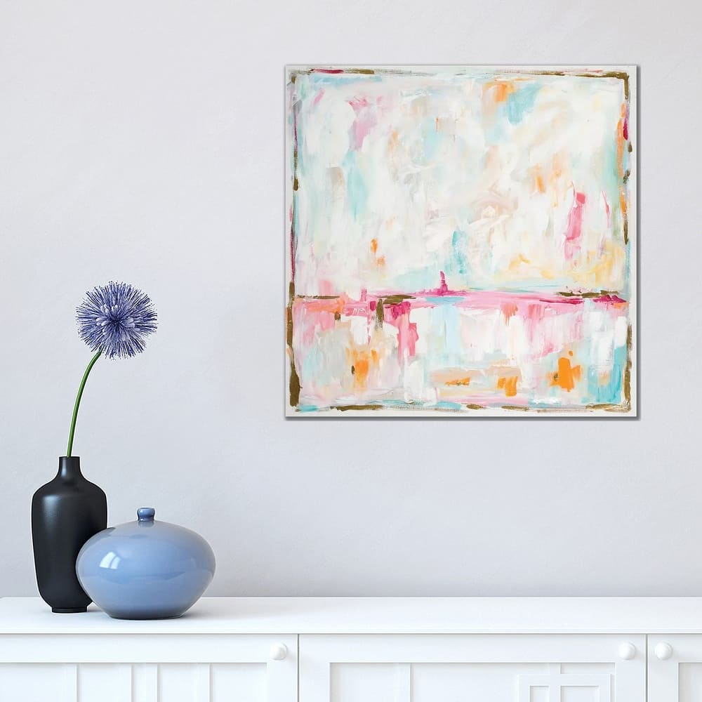 iCanvas "Cotton Candy Cloud" by L. Hewitt Canvas Print