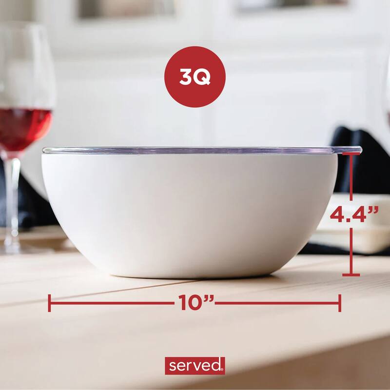 Vacuum-Insulated Large Serving Bowl (3Q)