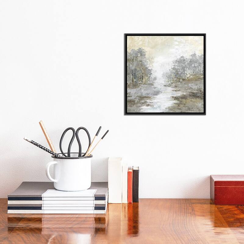 iCanvas "Babbling Brook I" by Nan Framed