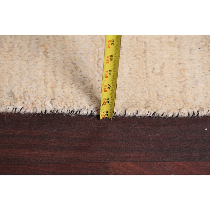Tribal Oriental Moroccan Wool Area Rug Hand-knotted Home Decor Carpet - 6'1" x 9'9"