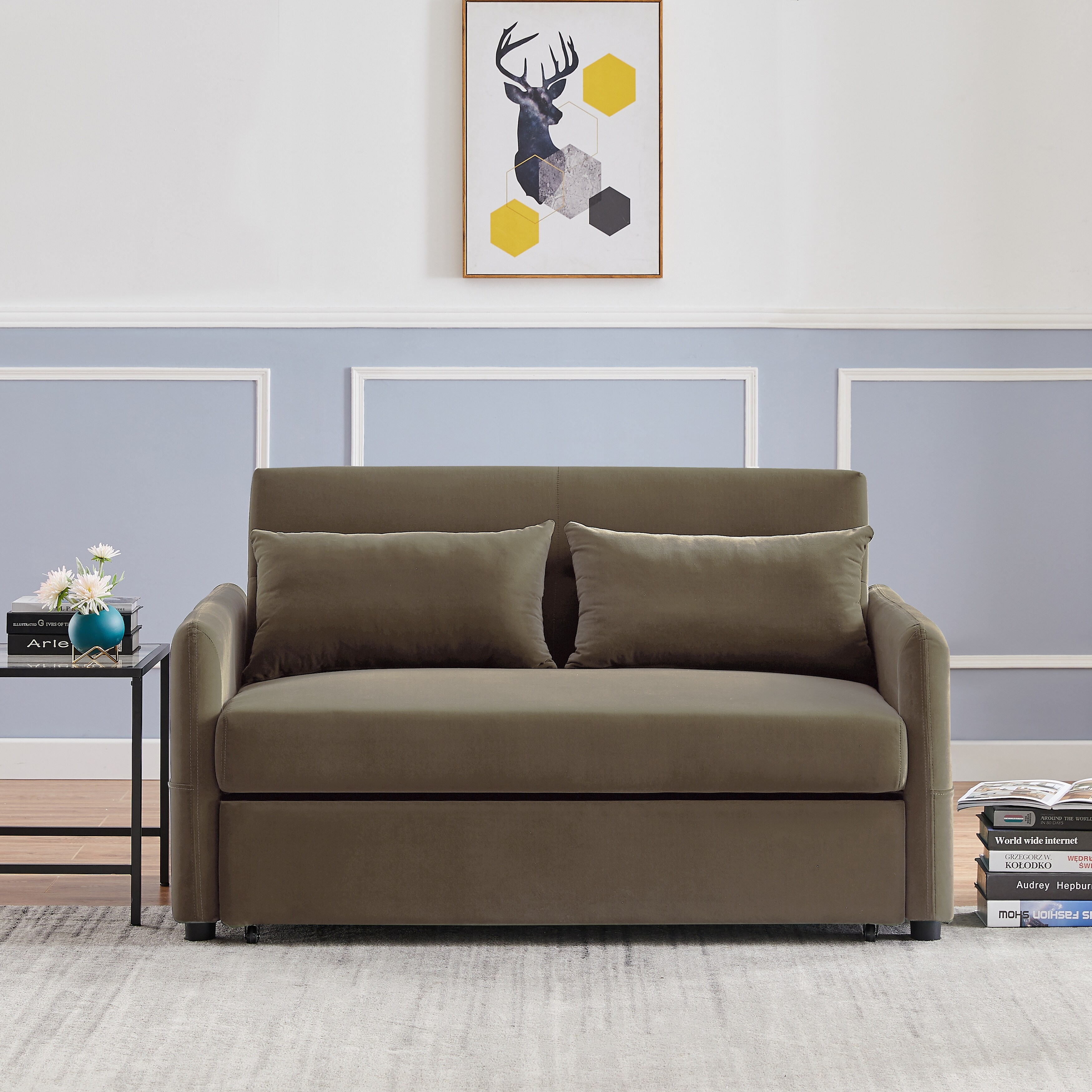 Loveseat recliner sleeper deals