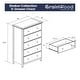 preview thumbnail 21 of 20, Grain Wood Furniture Shaker 5-drawer Solid Wood Chest