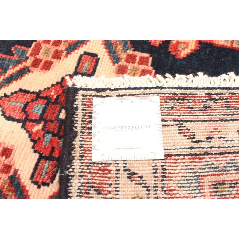 ECARPETGALLERY Hand-knotted Anadol Dark Navy Wool Rug - 2'9 x 10'1