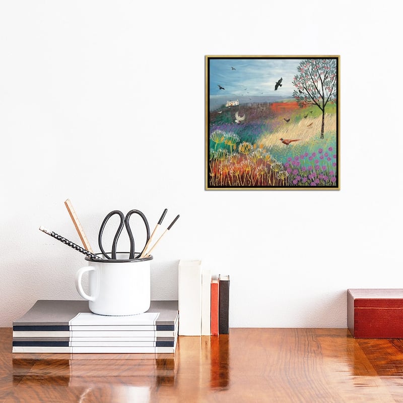 iCanvas "The Rowan Tree" by Jo Grundy Framed Canvas Print
