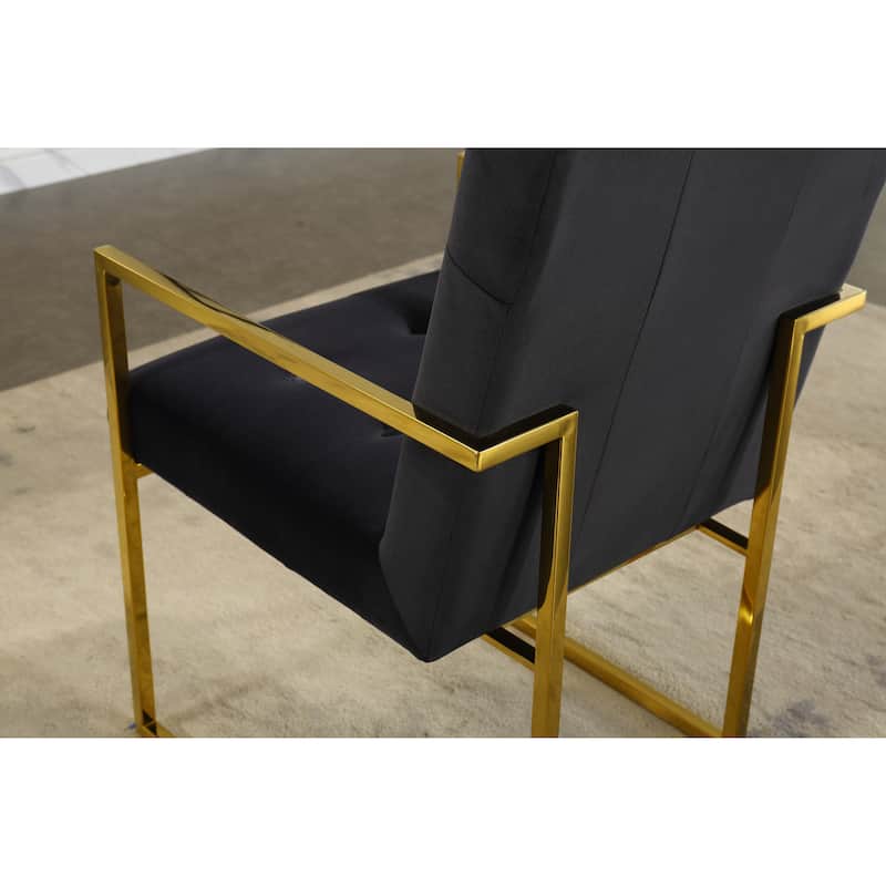 Velvet Dining Arm Chair