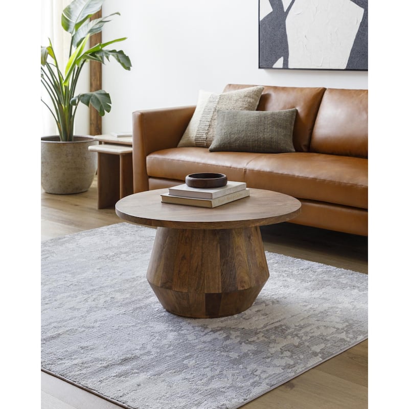 Livabliss Maguire Global Abstract Area Rug - 5' 3" x 7'
