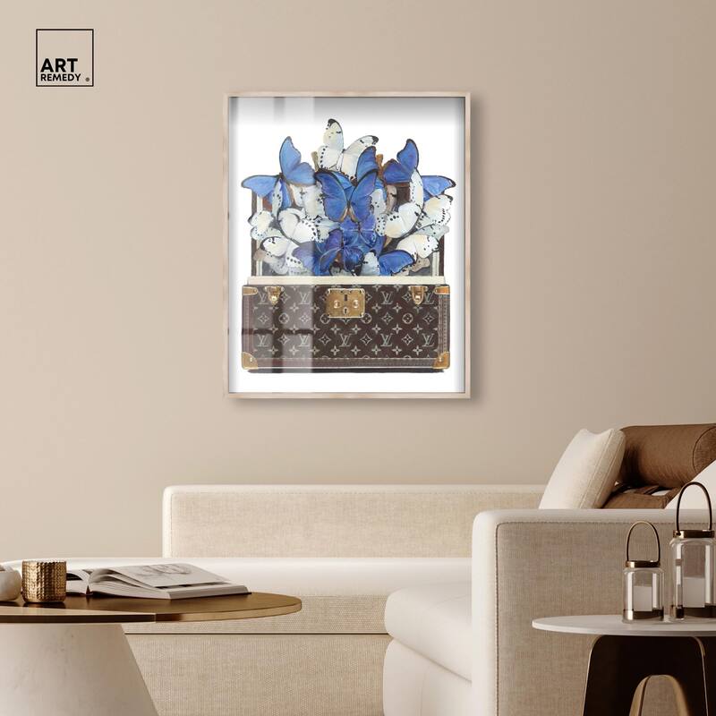 Luxurious Butterflies Shadowbox by Art Remedy