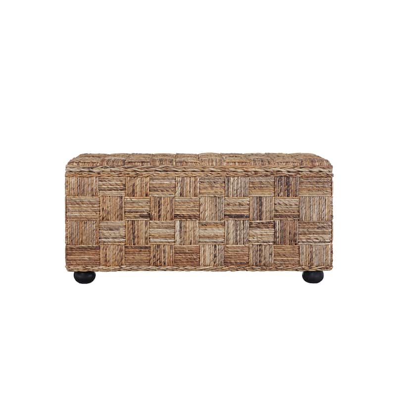 Rattan Natural Storage Trunk