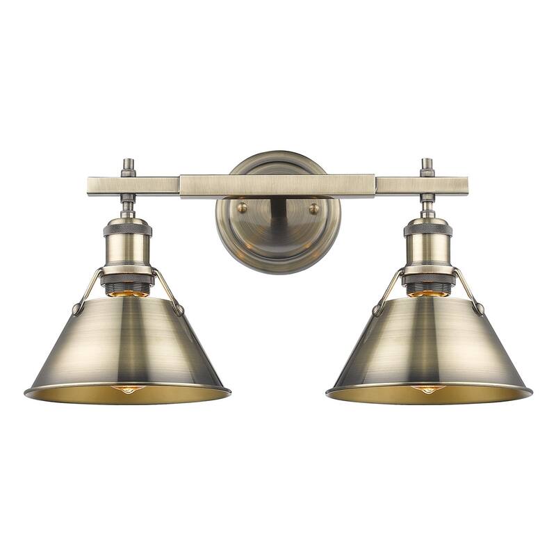 Golden Lighting Orwell 2 Light 18-1/4" Wide Bathroom Vanity Light in