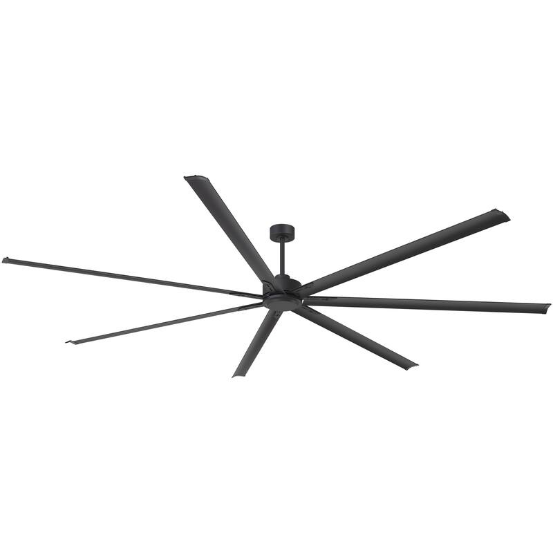 120" Indsutrial Extra Larger HVLS Commercial Ceiling Fan with Remote and Aluminum Blades