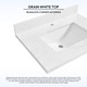 preview thumbnail 96 of 98, Malaga Composite Stone Vanity Top with White Rectangular Sink