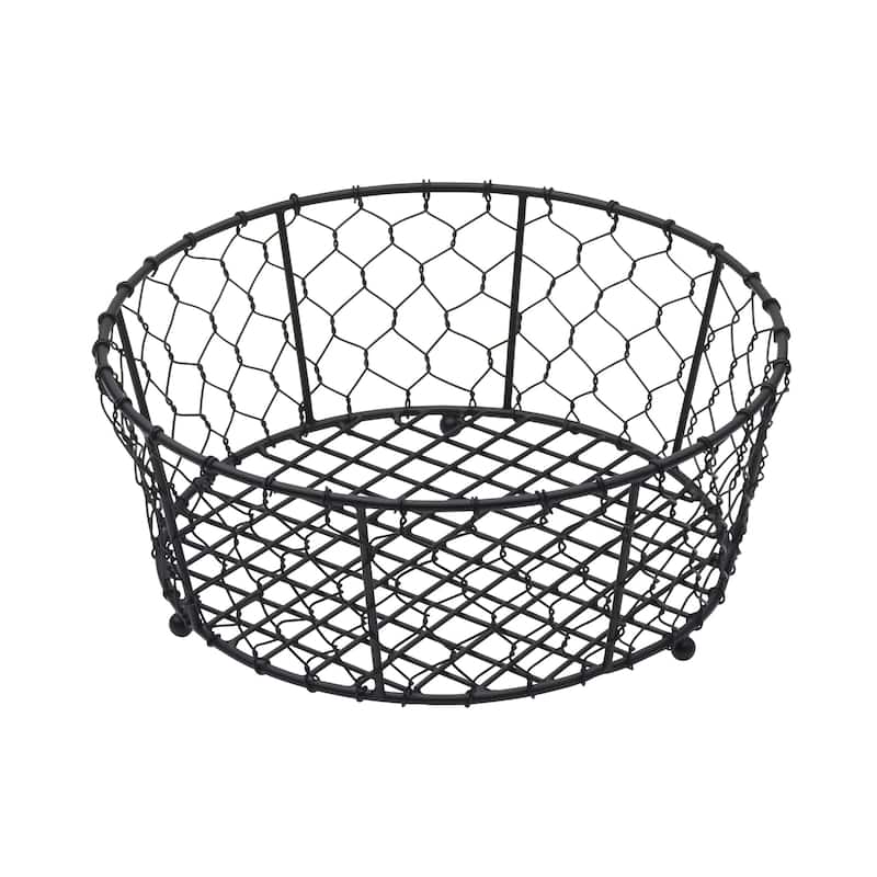 Gourmet Basics by Mikasa Farmers Market Fruit Storage Basket - 11" x 4.3"