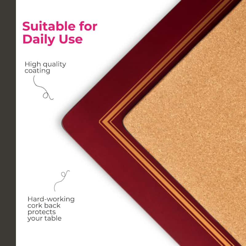 Pimpernel Set of 4 Classic Placemats - 15.7" x 11.7" each