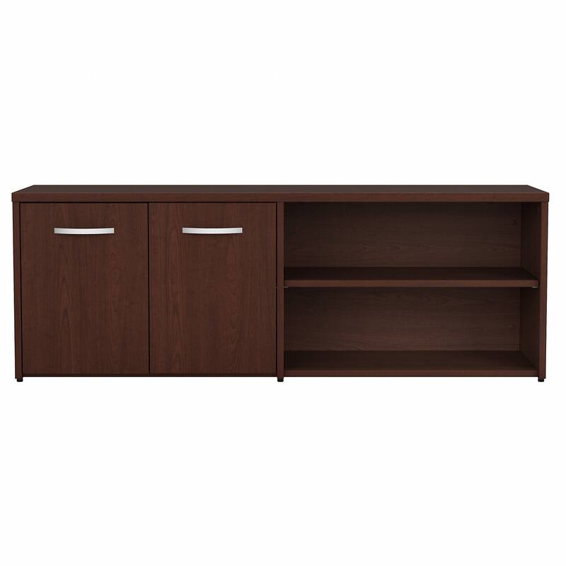 Studio C Low Storage Cabinet with Doors by Bush Business Furniture