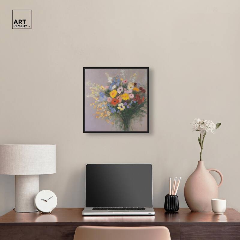 Meadow Flowers Canvas by Art Remedy
