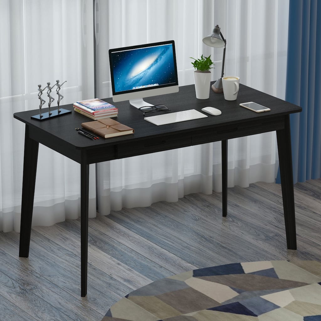 Computer Writing Desk with 2-drawer for Home and Office