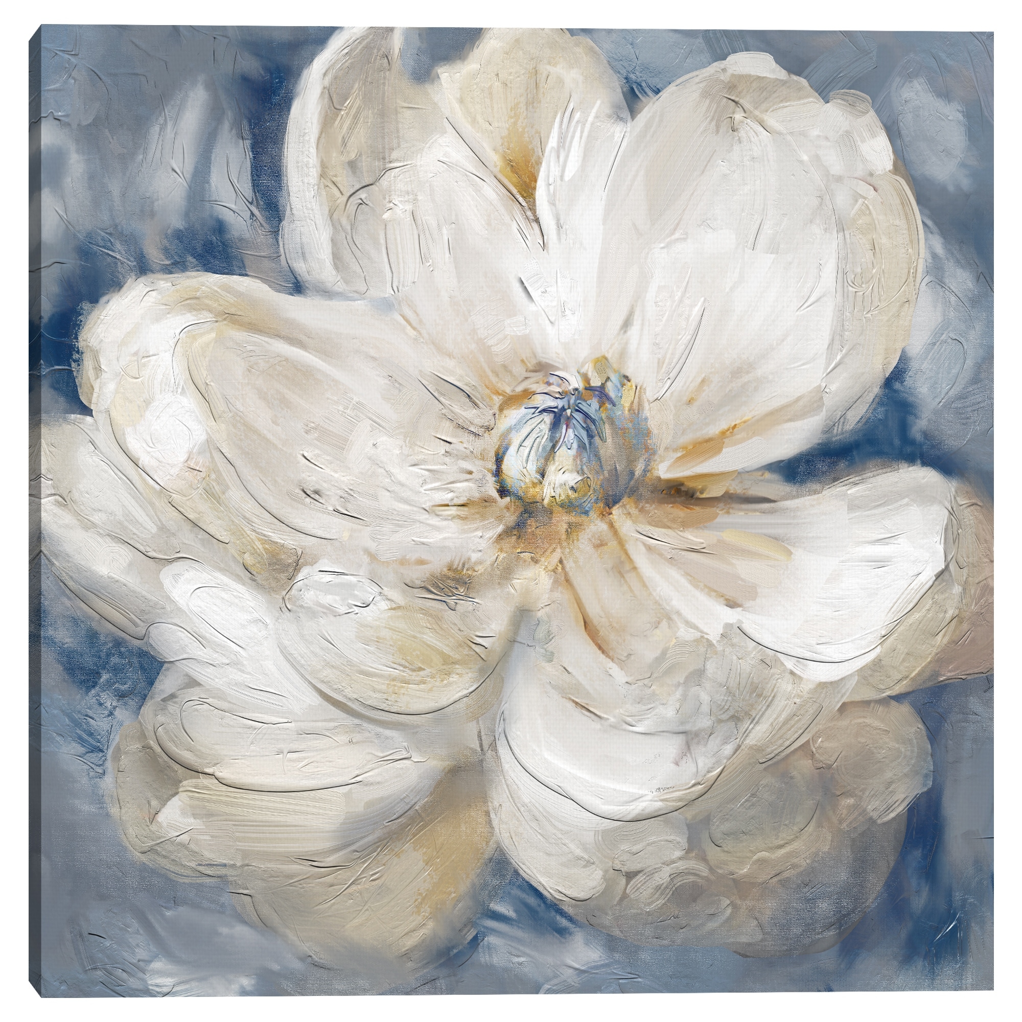 Perfect Peony by Studio Arts Canvas Art Print