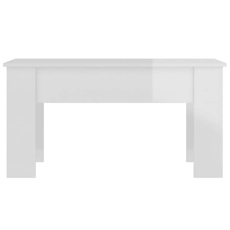 vidaXL Coffee Table Lift Top End Table Accent Side Sofa Table Engineered Wood - 39.8" x 19.3" x 20.5"