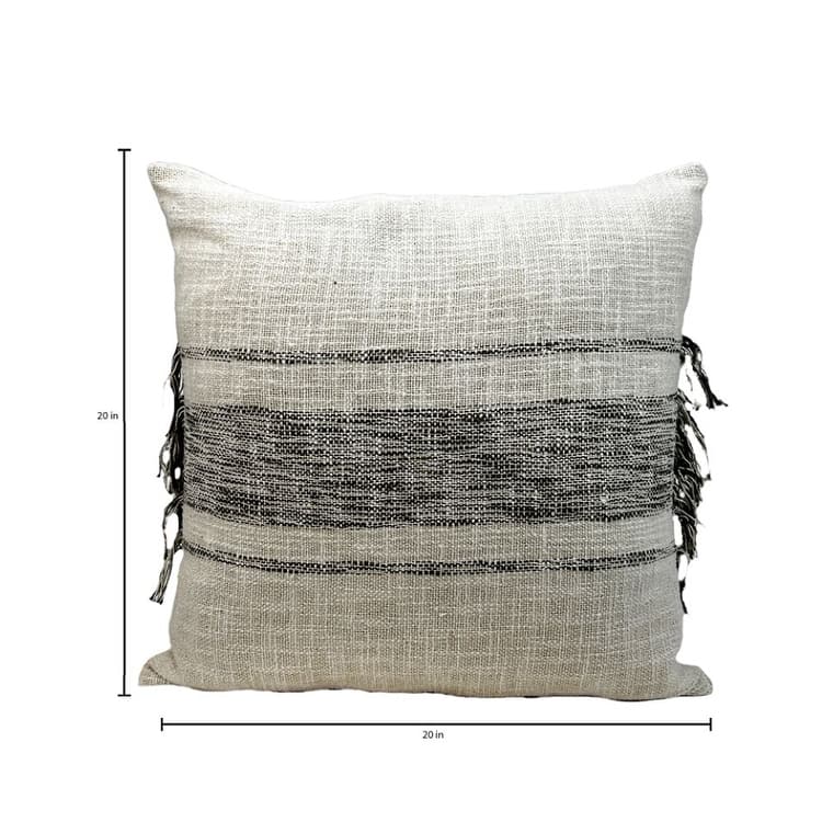 JoJo Fletcher Set of 2 20" x 20" Cotton Decorative Pillow Covers