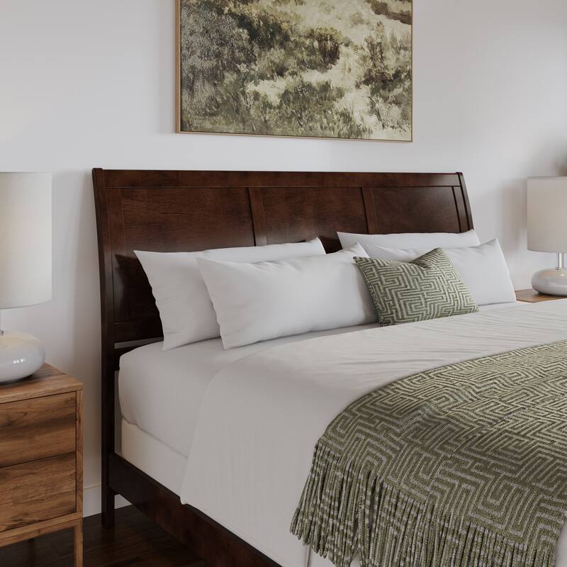 Portland Solid Wood Platform Bed with Matching Footboard and Trundle