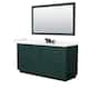 Option Green, Black Trim, Giotto Quartz Top