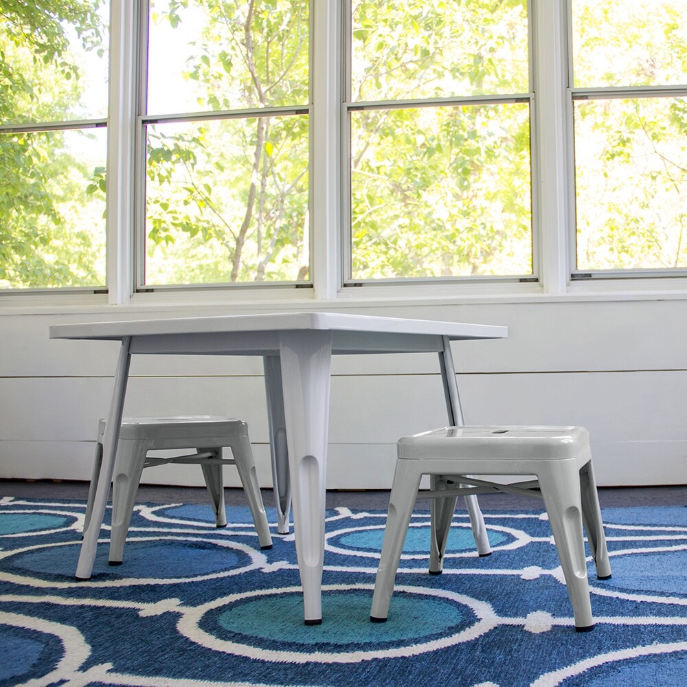 Harper Hudson Kids Metal Activity Table