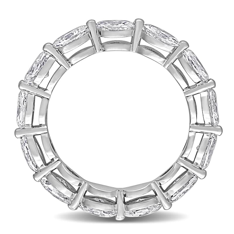 Miadora 2 1/3ct TDW Marquise-Cut Diamond Eternity Ring in 14k White Gold