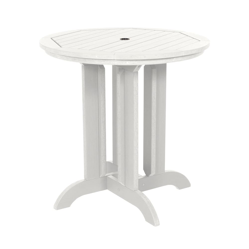 Highwood Commercial Grade 36" Round Counter Height Bistro Dining Table
