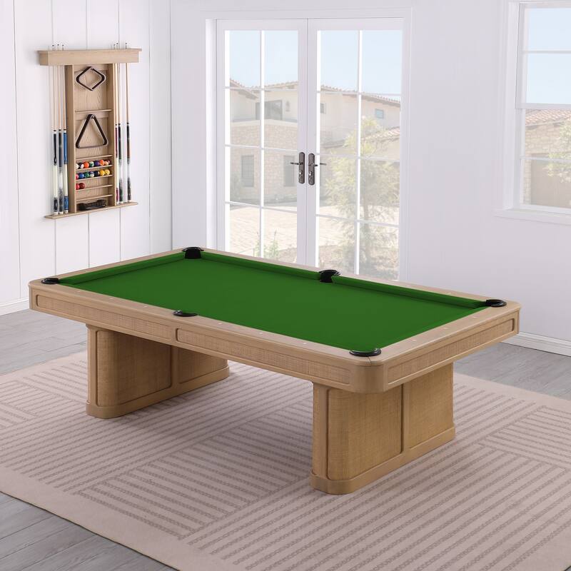 Solara Slate Pool Table 7ft with Dining Top - Black