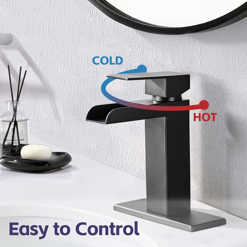 Waterfall Bathroom Single Handle Faucet