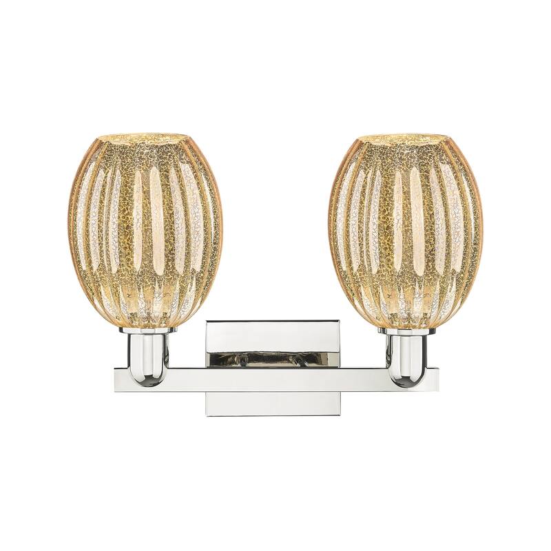 Innovations Lighting Downtown Urban - Preston - 2 Light 16" Bell Shade Bath Vanity Light