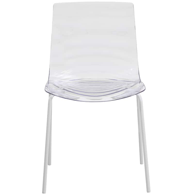 ABS Plastic Dining Chair with Stainless Steel Base Astor Series