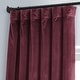 preview thumbnail 73 of 153, Exclusive Fabrics Signature Plush Velvet Hotel Blackout Curtain (1 Panel)