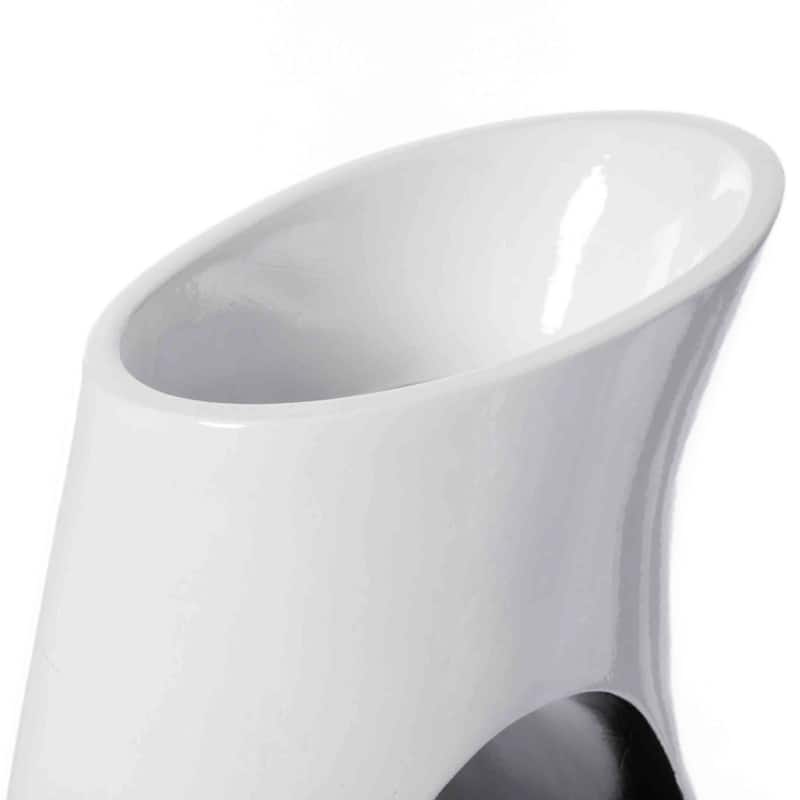 Modern floor vase, White Unique Trumpet Floor Vase, Home Interior Decoration, Modern Floor Vase, Tall Floor Vases