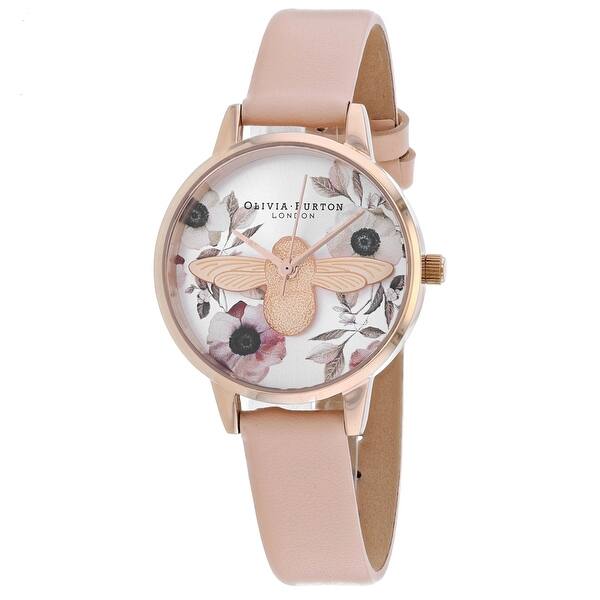 Shop Olivia Burton Women S Classic Silver Dial Watch Ob16am101 Overstock 28806966