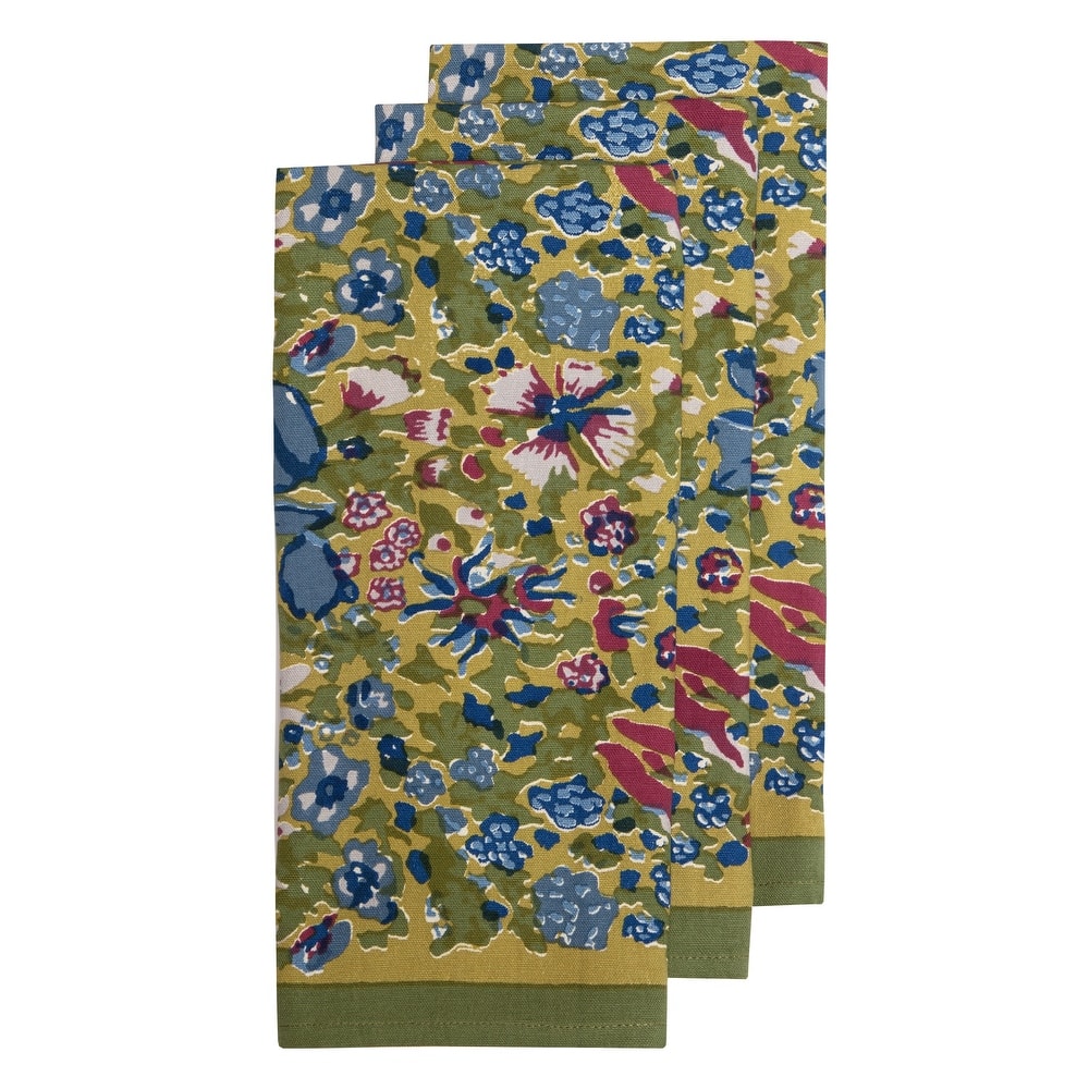 Couleur Nature Jardin Tea Towels - Set of 3